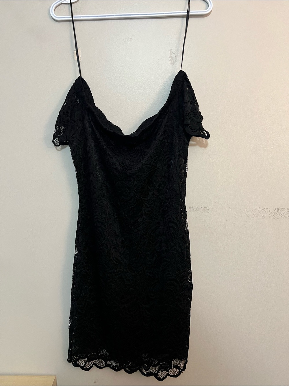 Black Lace Sleeveless dress